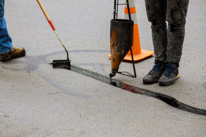Asphalt Sealing Process