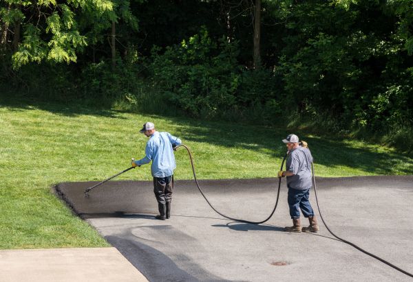Driveway Coating Service in Broken Arrow